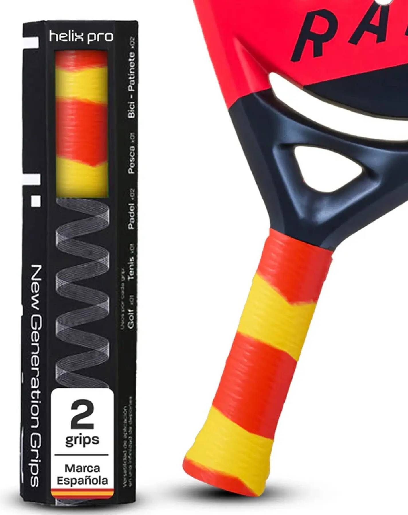 Helix Pro Peddelgreep Rouge