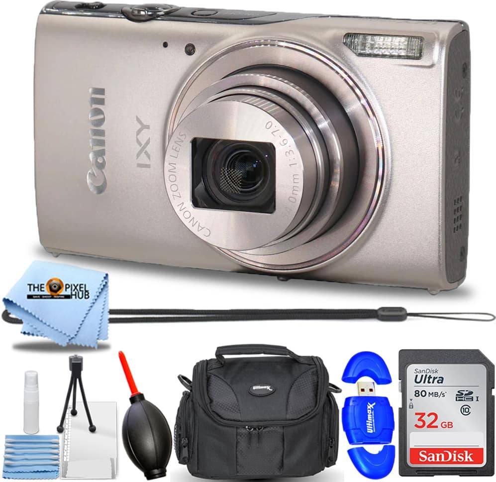 Canon ixy Canon Compact Digital Camera IXY 650 HS 7PC Accessory Kit