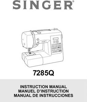 Serger sewing machine Singer 7285q Sewing Machine Embroidery Serger