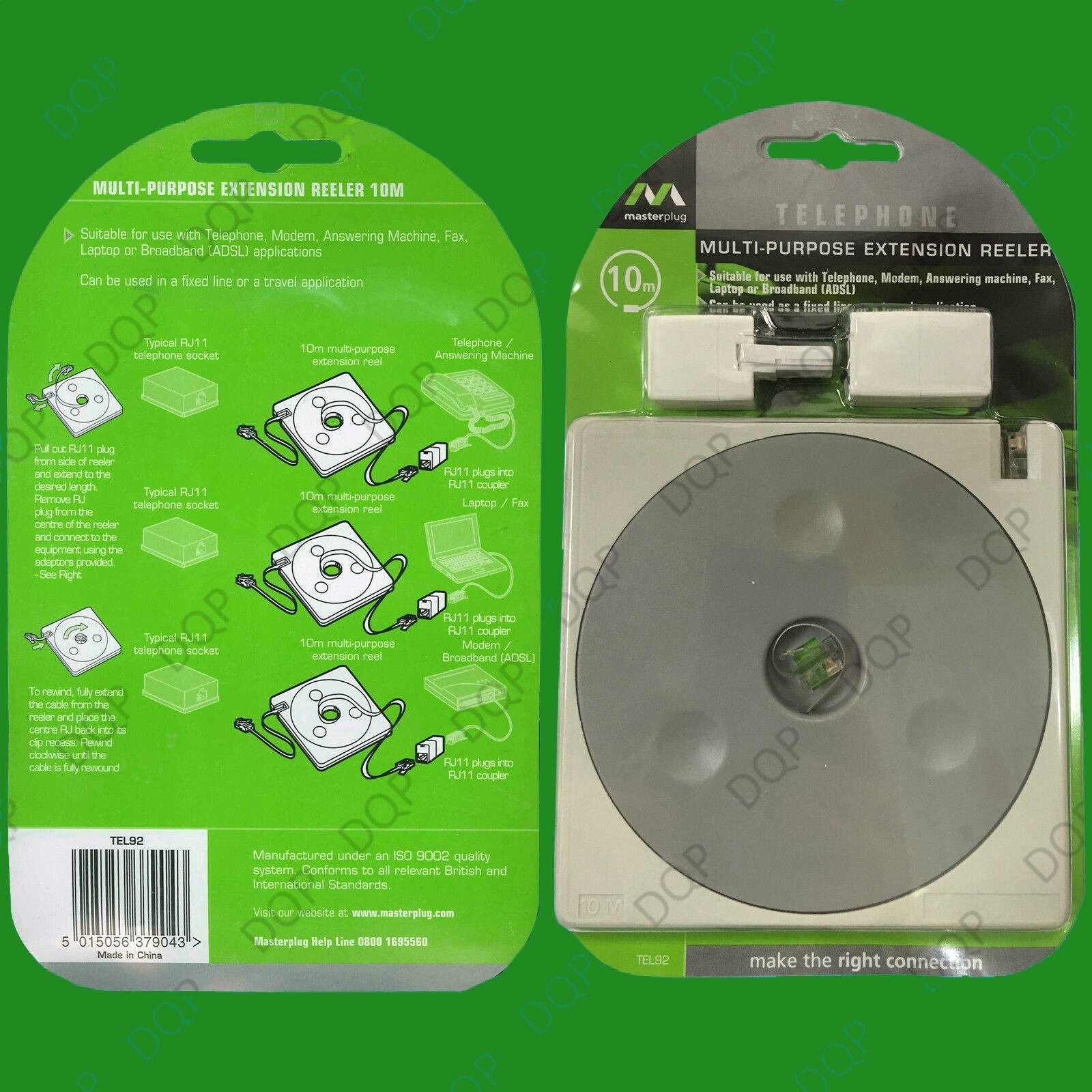 10m Rj11 Multi Purpose Extension Cable