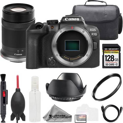 Canon eos r10 Canon Eos R10 Rf-S 55-210mm F5-7.1 Is Stm Lens Basic Kit