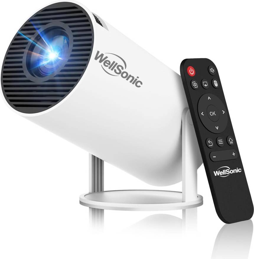 Portable Mini Projector 4K Android 13