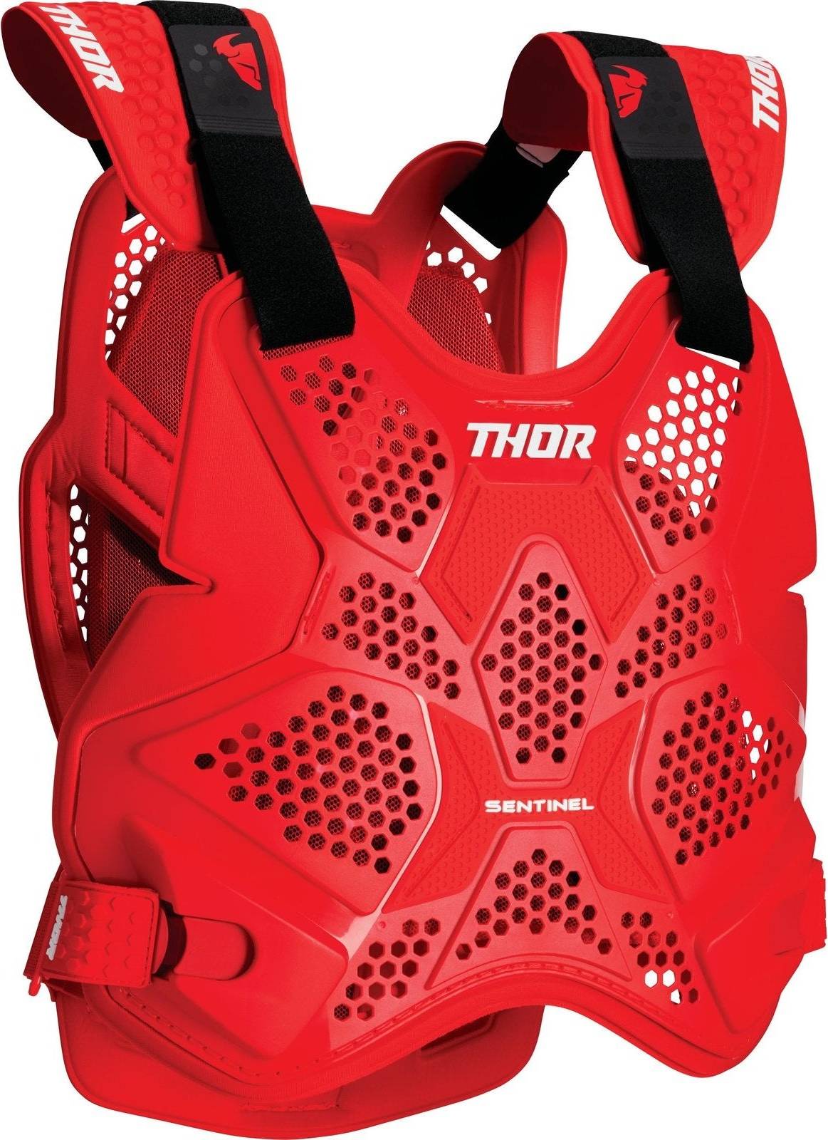THOR Sentinel Pro Protector Vest - Red/Red