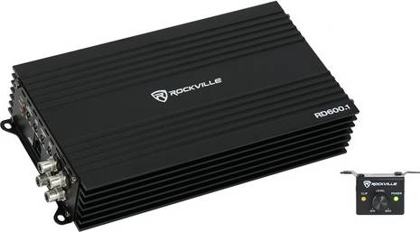 Car amplifiers Rockville Rd600.1 600w Rms Car Audio Amplifier