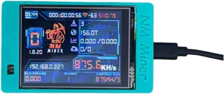V2 NMMiner Upgrade 2.8-Inch Display