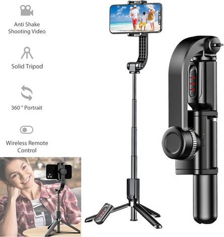 Gimbal camera stabilizer Wireless Extendable Gimbal Stabilizer Stick