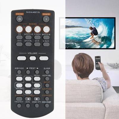 Durable Abs Black Dvd Video Controller Remote