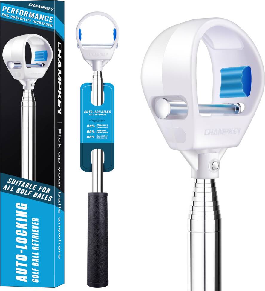 Champkey Pro AutoLock Golf Ball Retriever