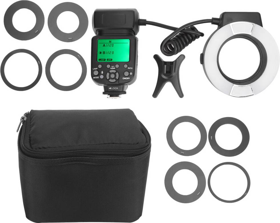 TTL Ring Shape Macro Flash Adapter