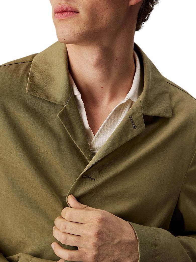 Calvin Klein Boxy Shacket Bomull - Herr