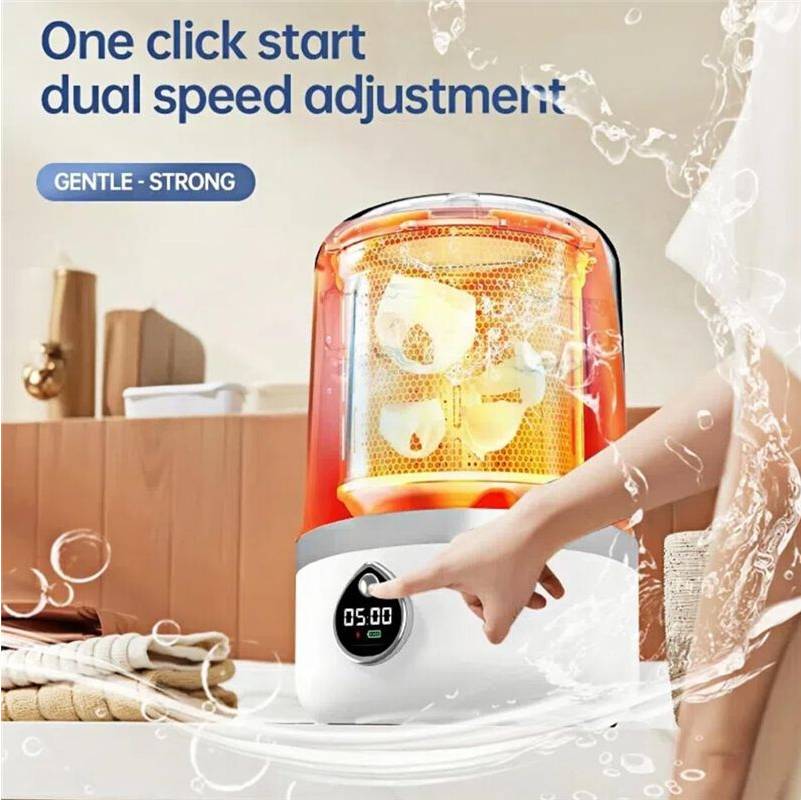 Portable Compact Washing Machine - White