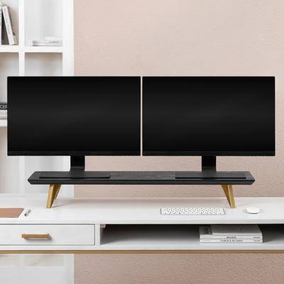 Jani Wood Monitor Stand Riser Desk