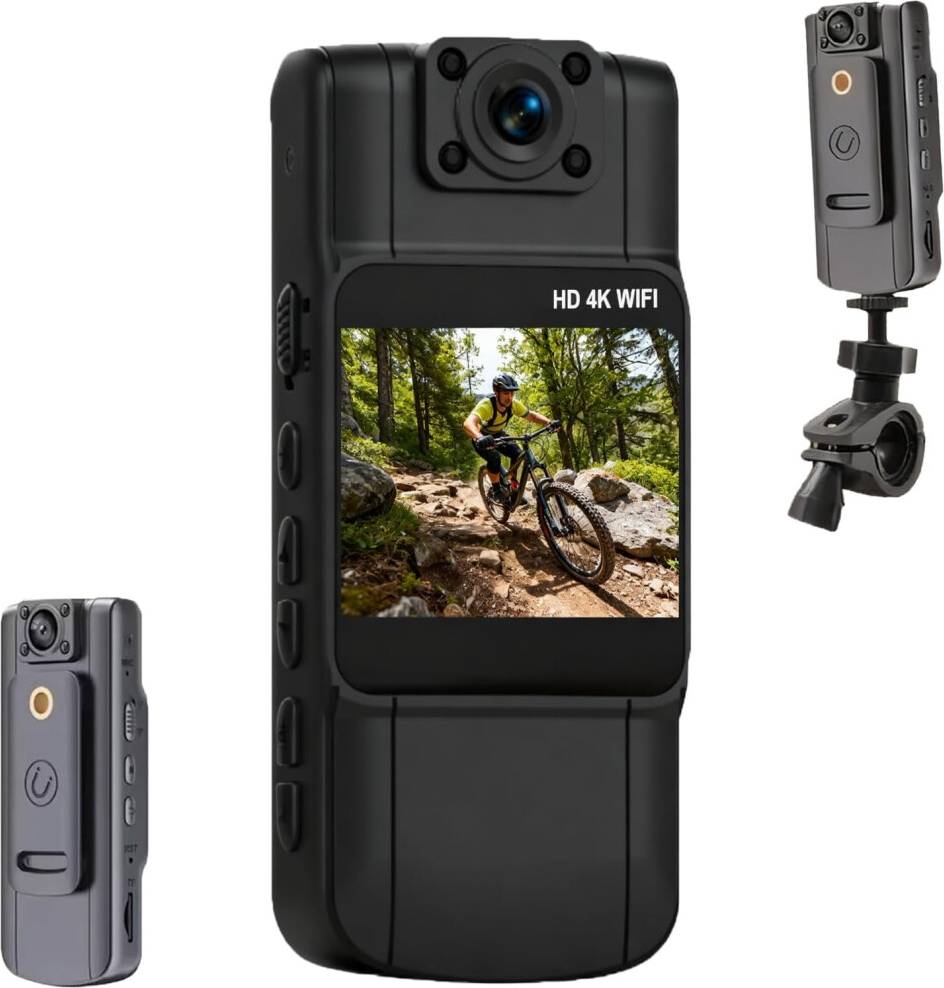 HD Portable Bike Camera Kit 4K Mini