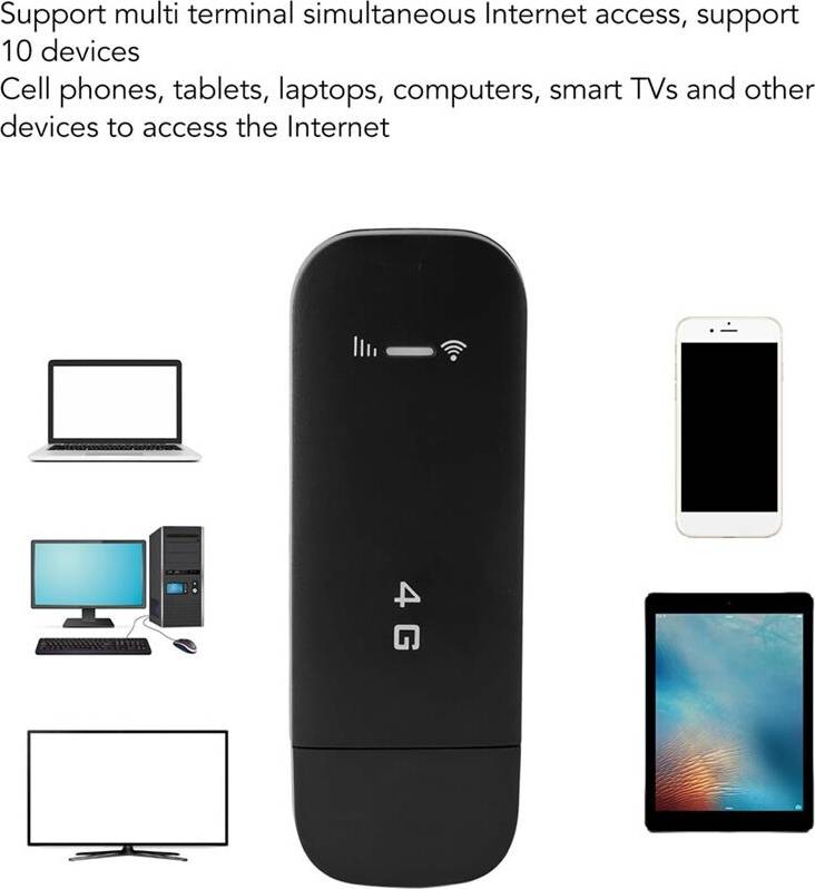 Usb modem 4g lte Zandona 4G LTE USB Portable Router with SIM Card Slot