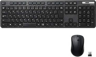 Elecom Wireless Keyboard And Mouse Set