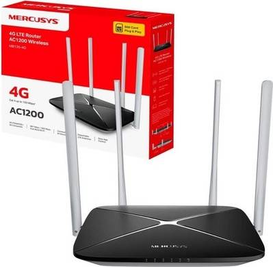 4g router sim Mercusys Mb135-4G Ac1200 4G Router With Sim Slot