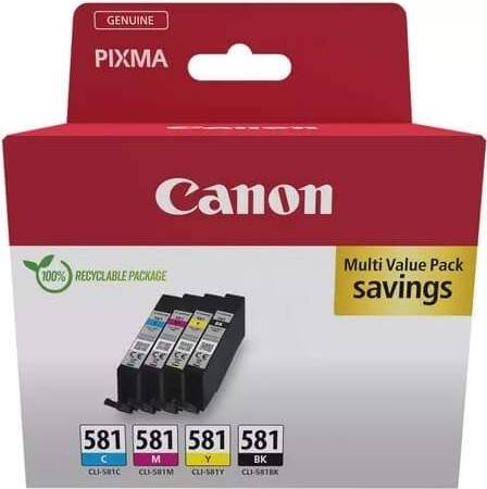 Bläckpatroner canon 581 Canon Ink 2103C007 Cli-581 Multipack