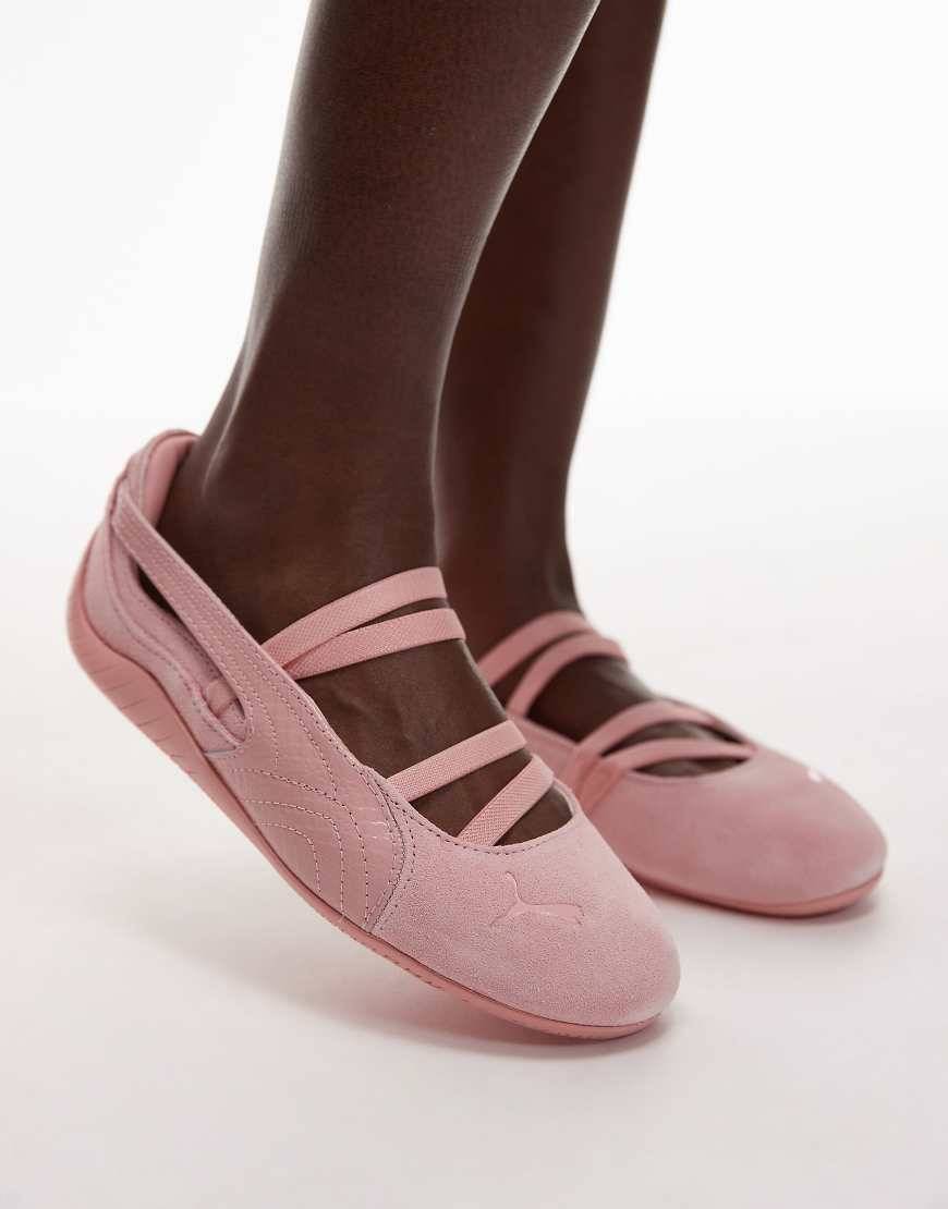 Puma Speedcat Python Ballerinaskor - Rosa