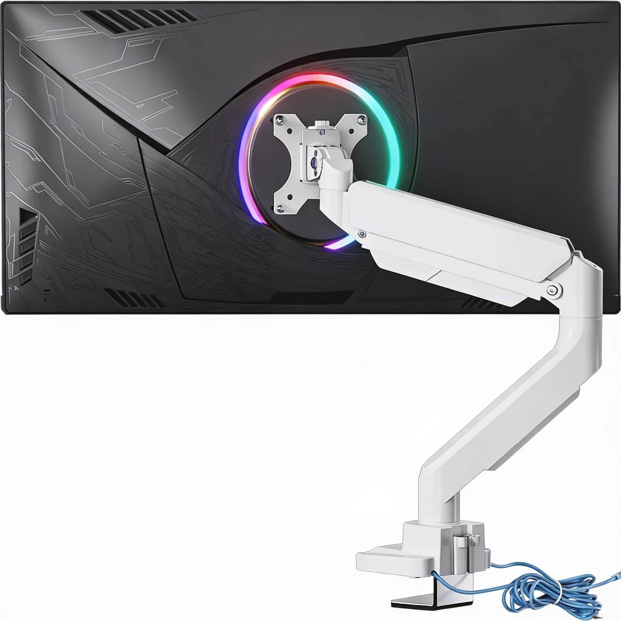Gas Spring Adjustable Computer Monitor Stand