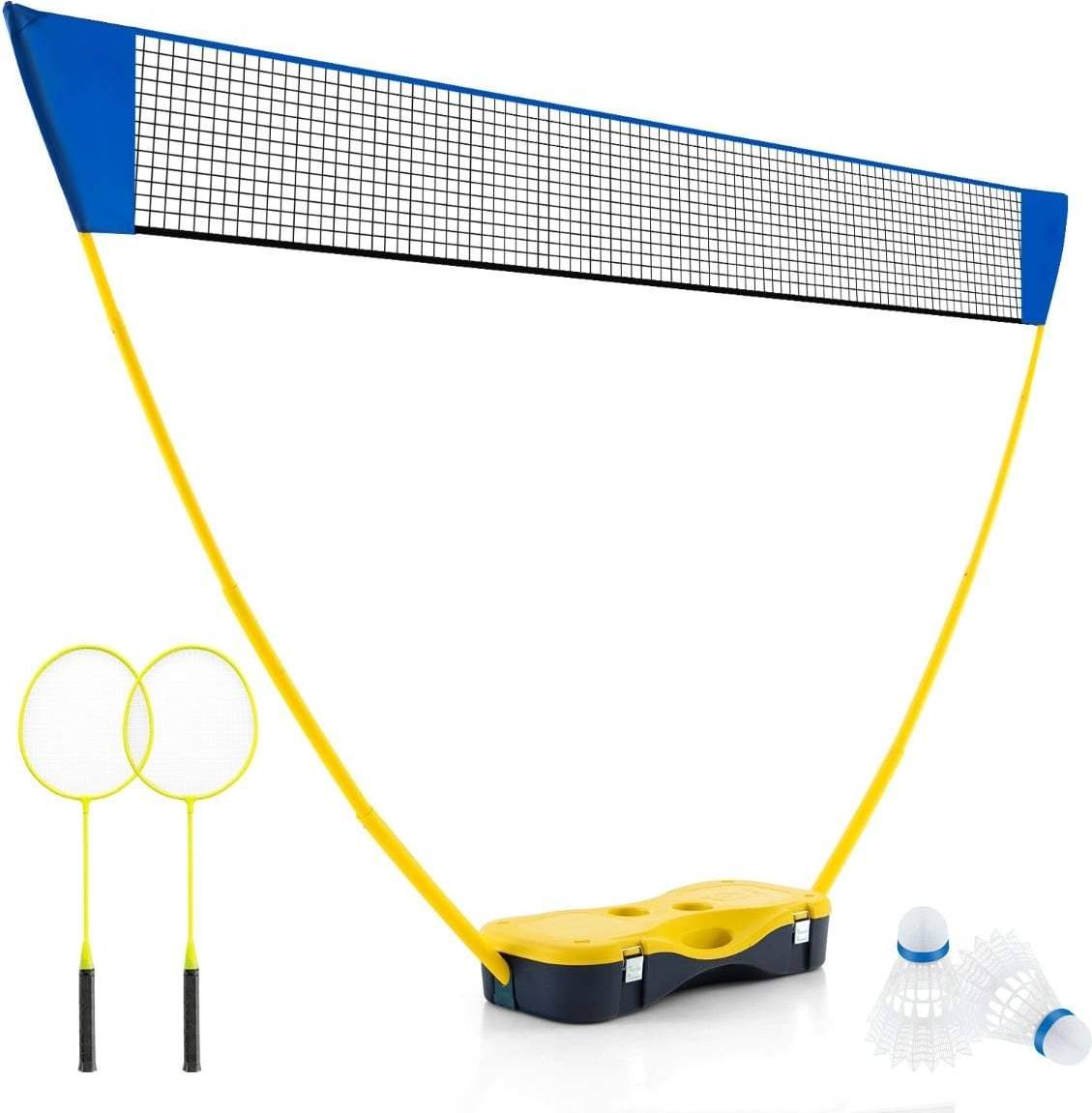 Northix Bärbart Badmintonset Med Racketar