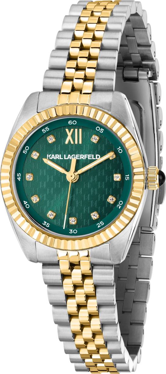 Karl Lagerfeld Timeless Code R0553109504 Quartz Mineralglas