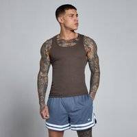 Myprotein Lift Ribbed Muscle Fit Tank - Chocolate
