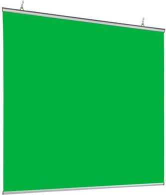 Green screen Hanging Green Screen Backdrop Aluminum Snap Rails
