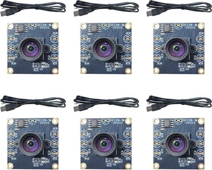 6PCS 100 Degree Camera Module 1MP OV9732