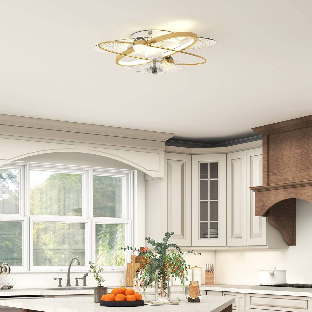 Homcom Ceiling Fan Light Remote App Control