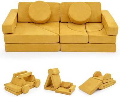 Modular Kids Play Couch 14 PCS