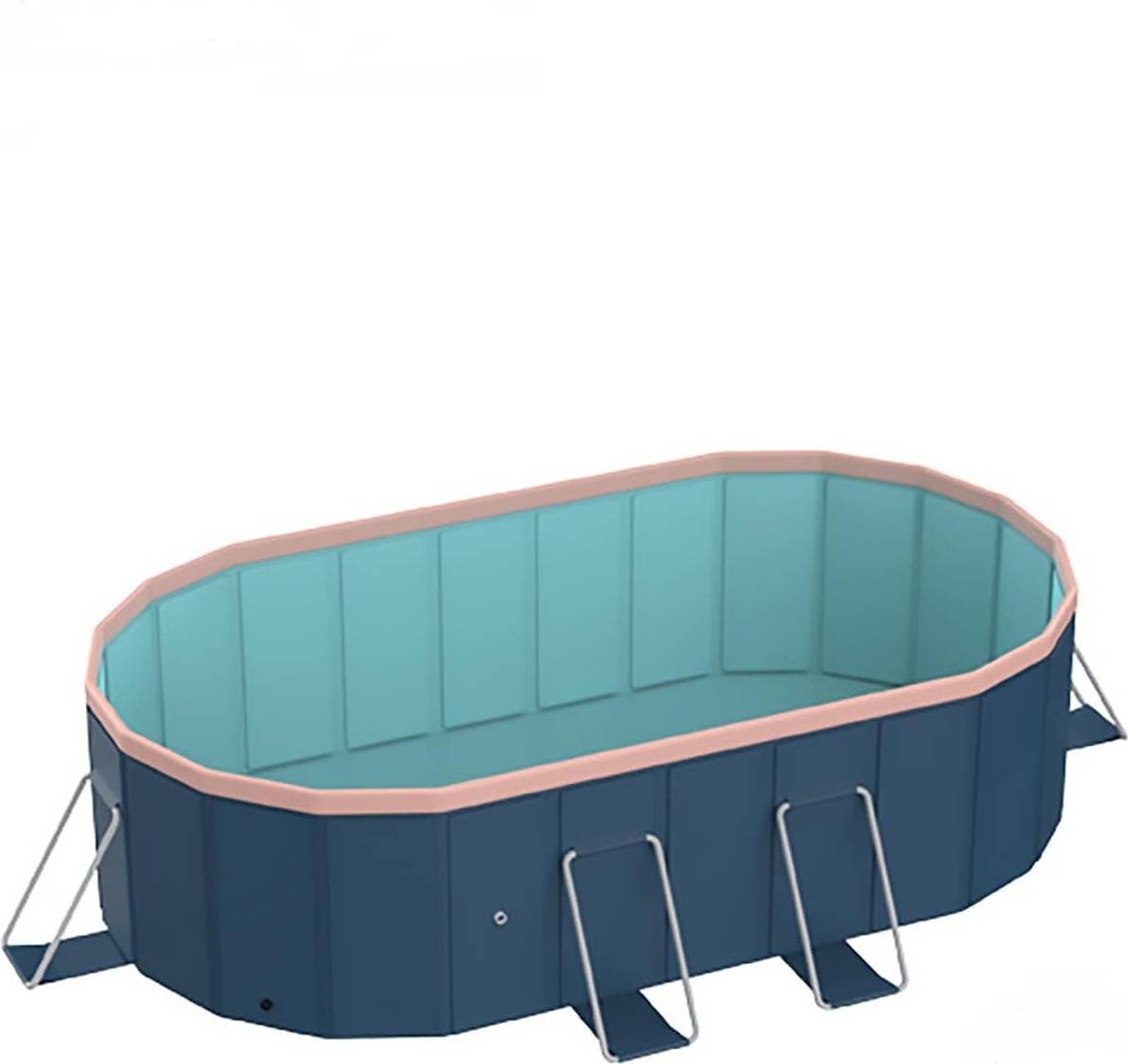 2.1m Foldable PVC Swimming Pool AS-TOS4MPC008-B0