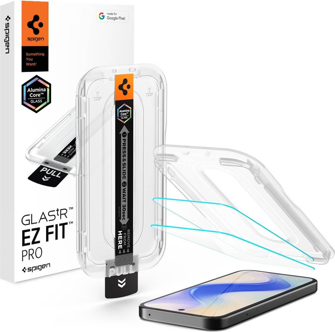Spigen GLAS Screen Protector Pixel 10a 2 Pack