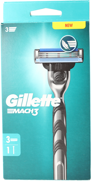 Gillette Mach3 Razor with 3 Blades