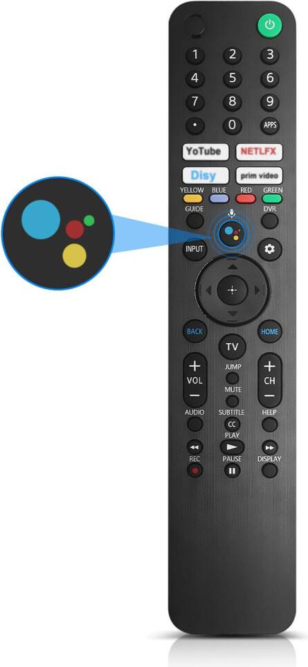 Sony oled tv RMF-TX520U Voice Remote Control
