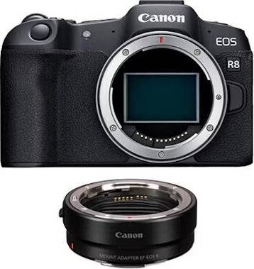 Canon mount adapter ef eos r Canon EOS R8 Body EF-EOS R Mount Adapter 24.2MP