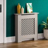 Vida Designs Oxford Radiator Cover Grey Small