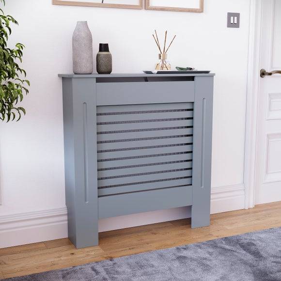 Vida Designs Modern Grey Radiator Cover Heat Protection
