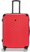Infinity Leather Extra Large Hard Shell Abs 8 Wheel Luggage