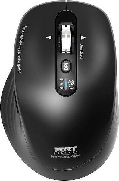PORT Designs Mouse Bluetooth Wireless 2.4 GHz Ricaricabile