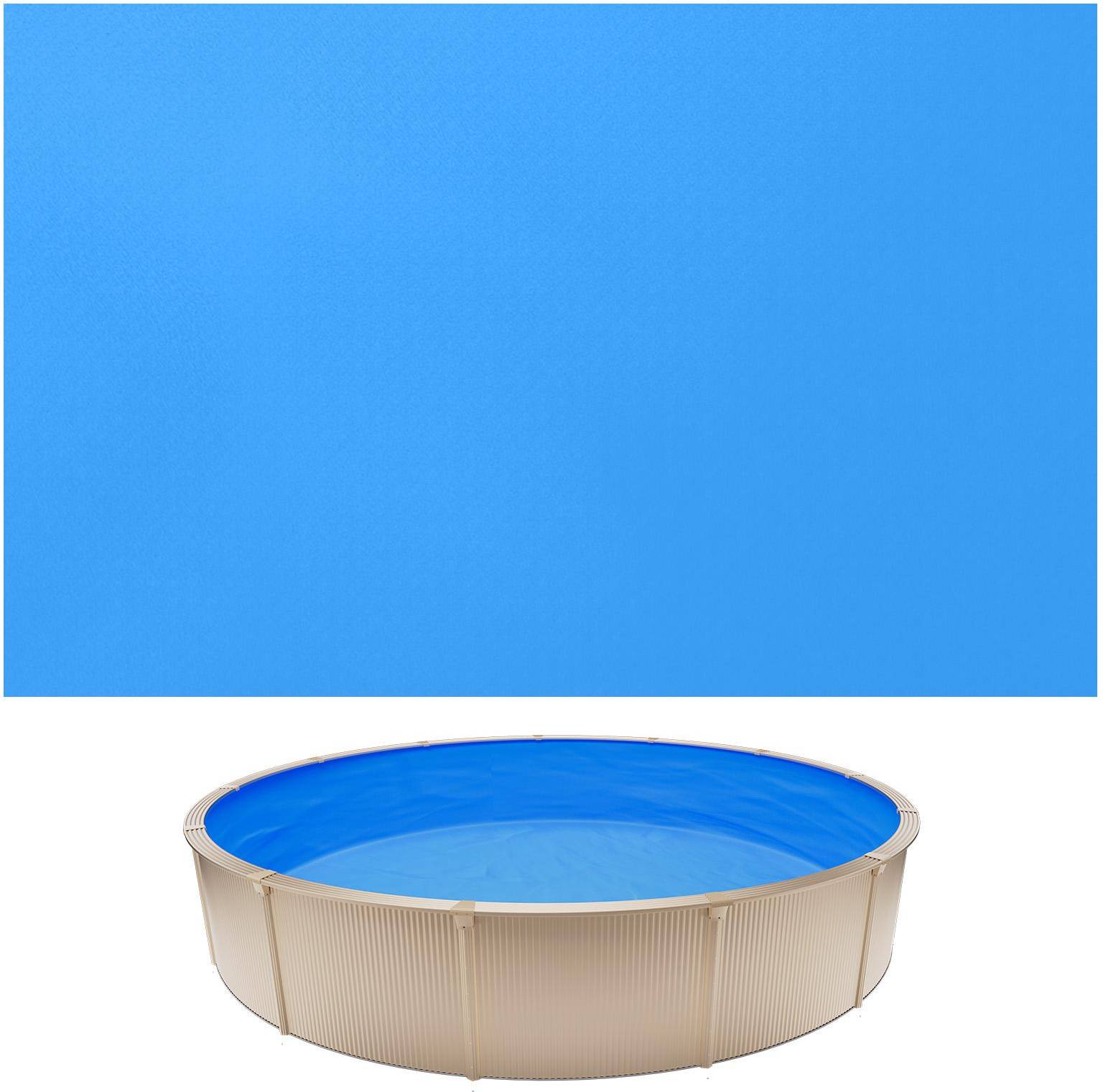 VEVOR 365 7 cm Rund Overlappende Swimmingpoolforing