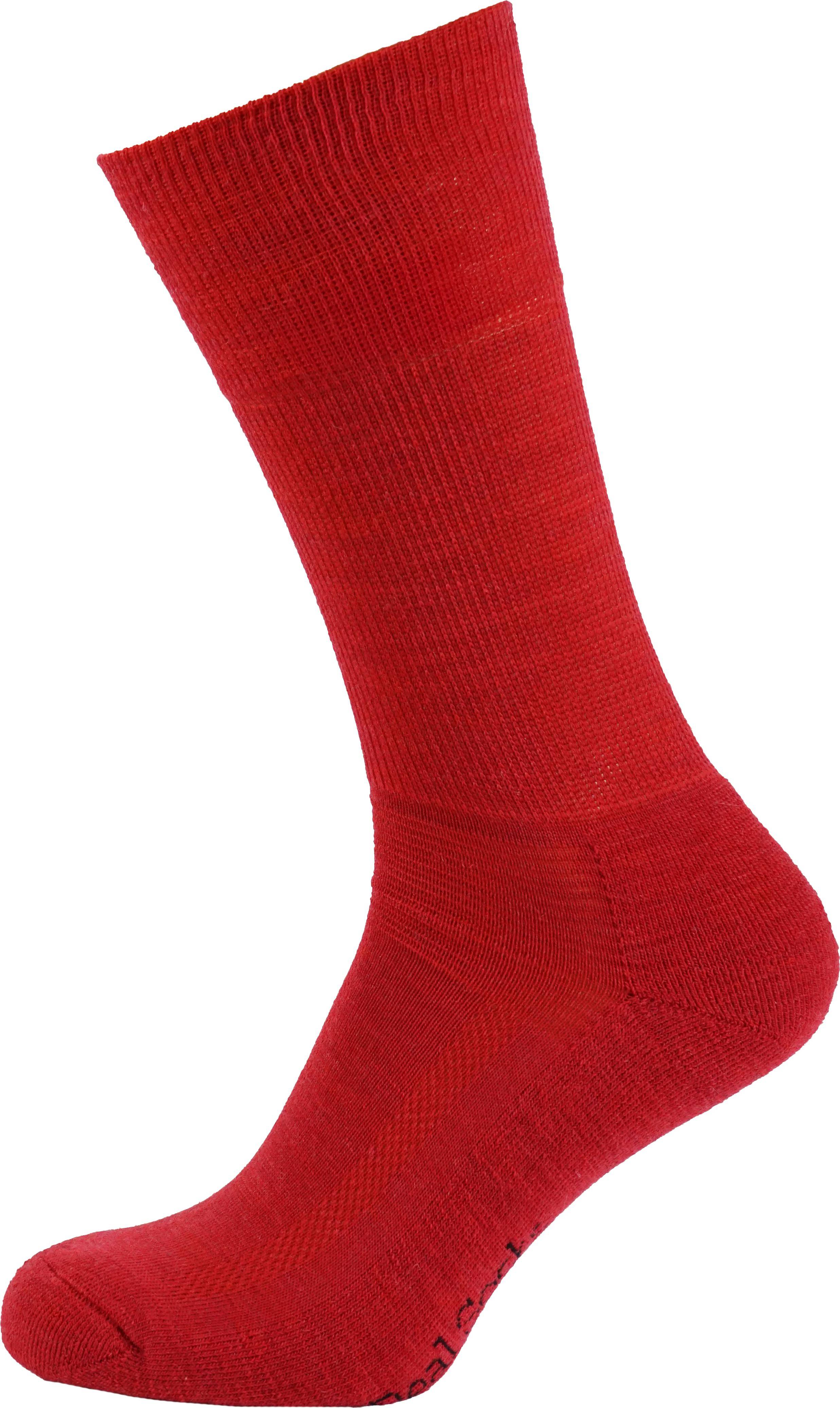 Real Socks Terry Basic Red