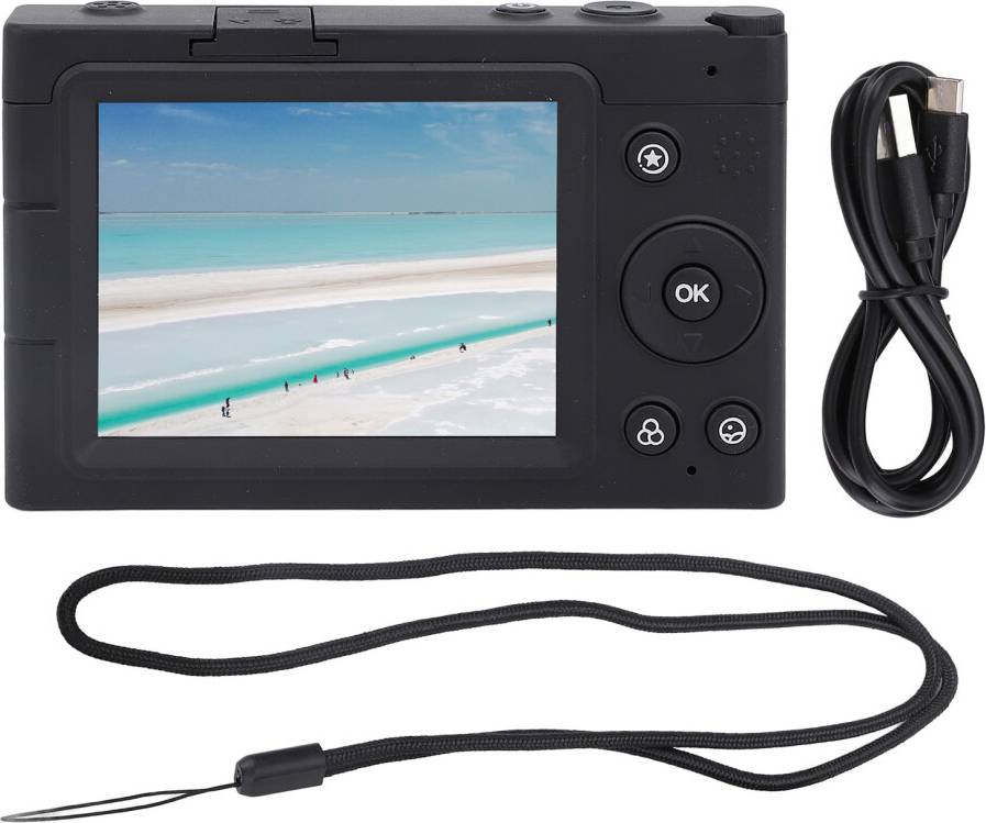4K Digital Camera 2.83 Inch Screen 64MP