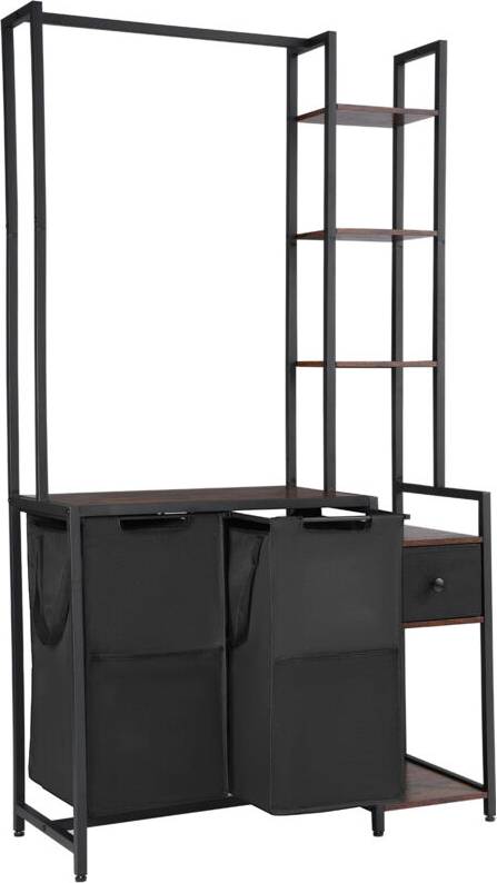 Laundry basket VEVOR 3-Tier Laundry Sorter With Rack