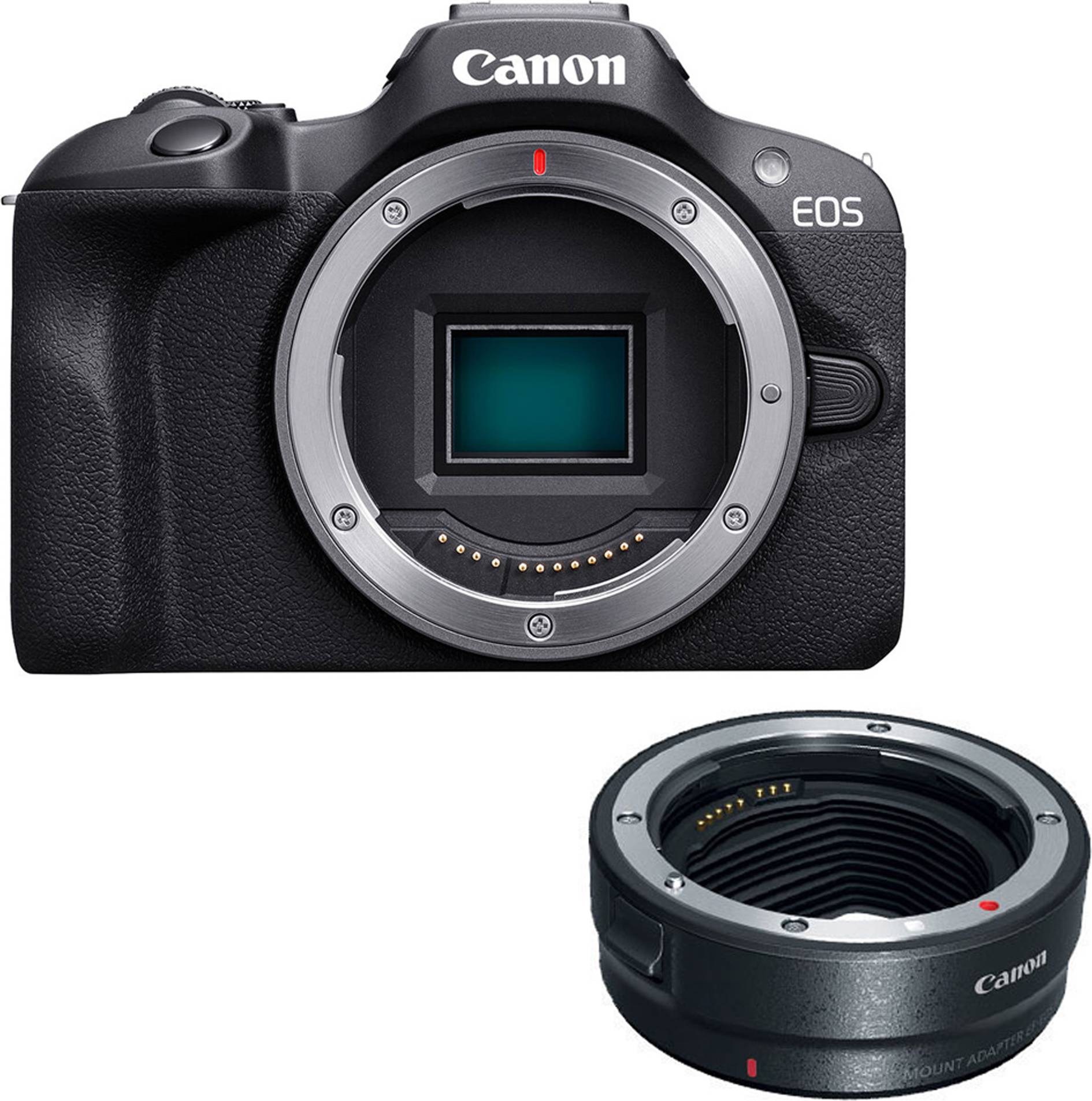 Canon mount adapter ef eos r Canon EOS R100 Mirrorless Camera Body with Mount Adapter