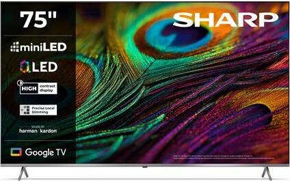 Sharp 75 Diagonal Klasse QLED Mini LED TV