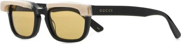 Gucci Moderne Firkantede Solbriller - Sort