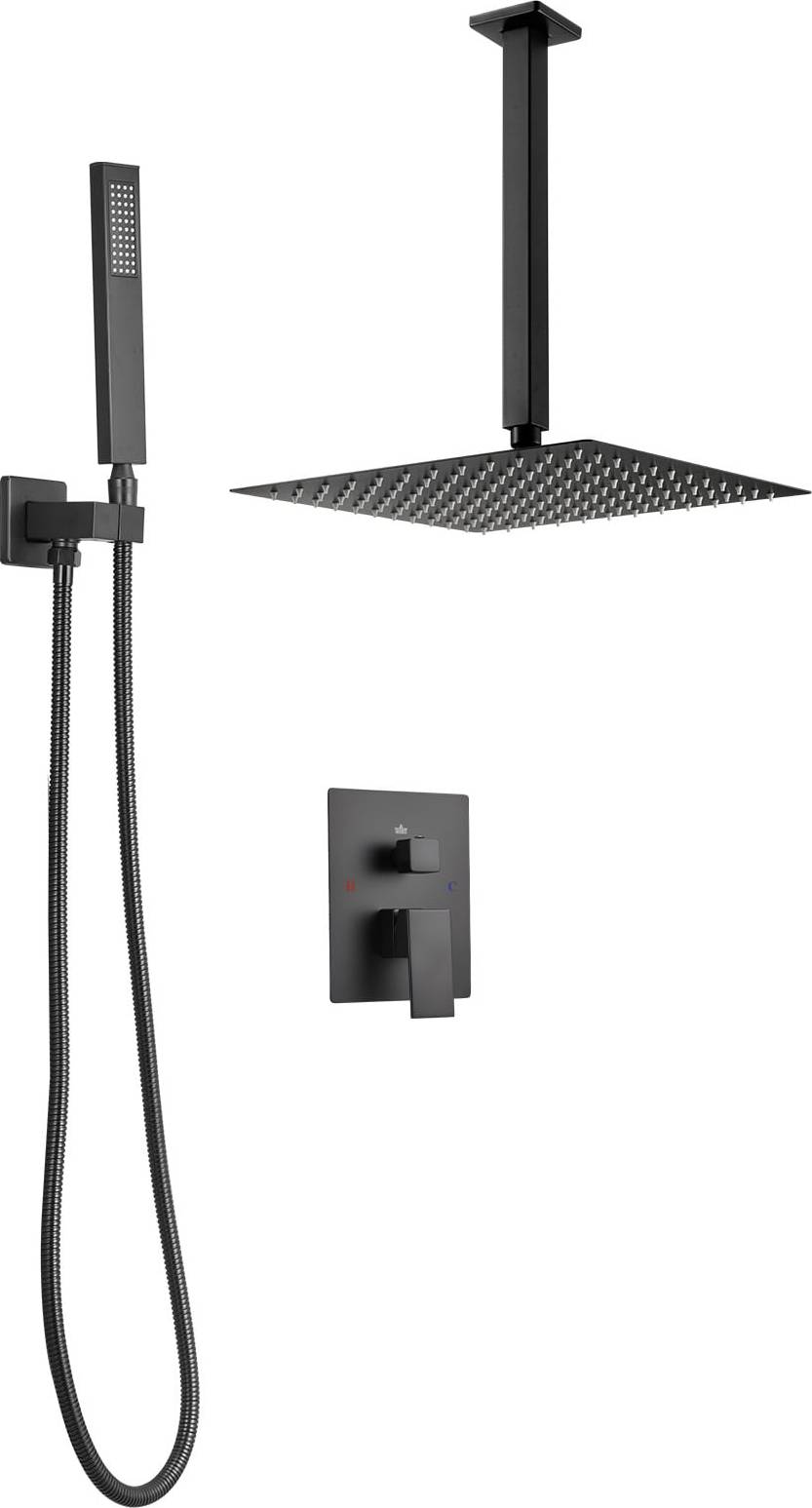 Shower faucet set VEVOR Shower Faucet Set Rainfall Bathroom System