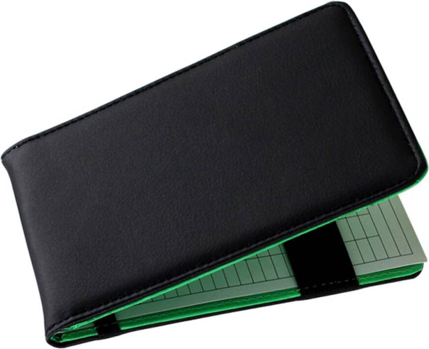PU Leather Golf Score Recording Notebook
