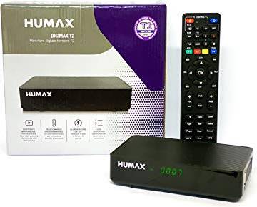 Humax Decoder Digitale Terrestre DVB-T2 2 in 1