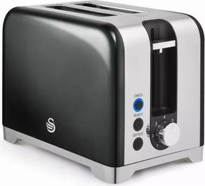 Swan Solace 2 Slice Toaster Graphite